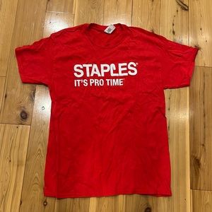 Staples t-shirt